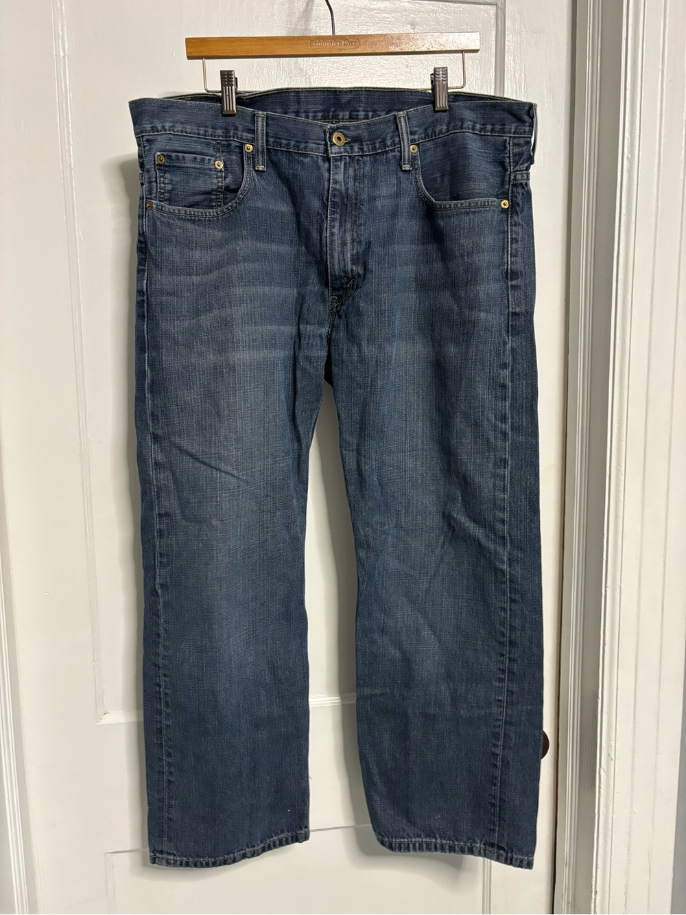 Levi's Men's Indigo Straight-Leg Jeans